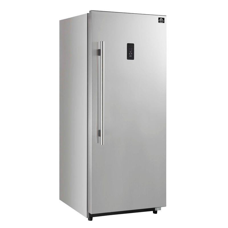 Load image into Gallery viewer, Forno Fortezza 28 Inch, Stainless Steel Convertible Refrigerator/Freezer with Right-Swing - FFFFD1738-28RS