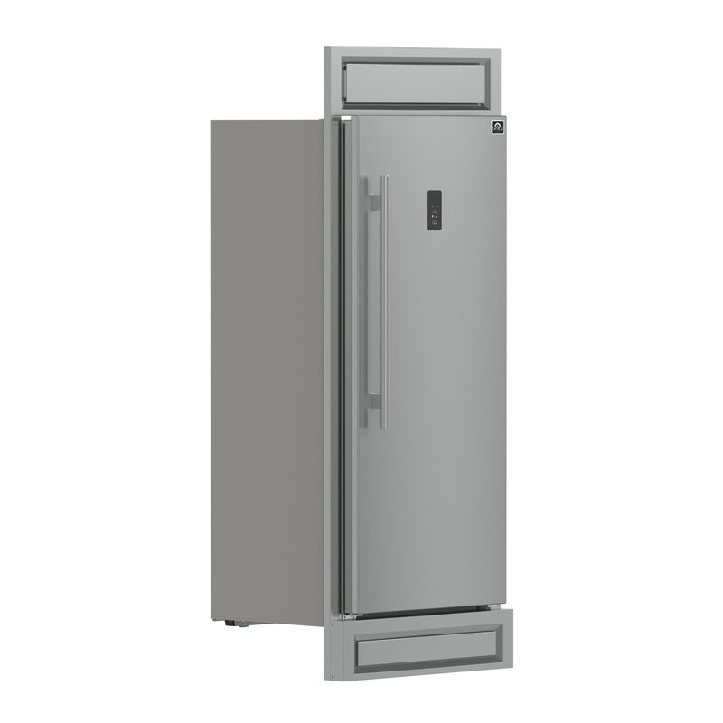 Load image into Gallery viewer, Forno Fortezza 32 Inch, Stainless Steel Convertible Refrigerator/Freezer with Right-Swing - FFFFD1738-32RMG