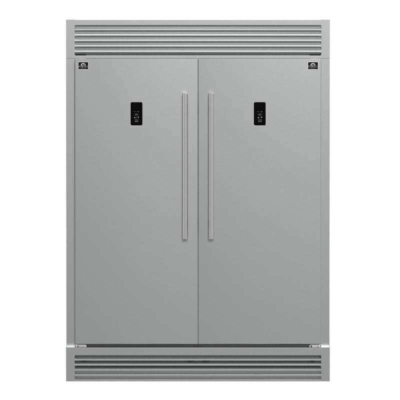 Load image into Gallery viewer, Forno Fortezza 60 Inch, Stainless Steel Convertible Refrigerator/Freezer - FFFFD1738-60SG