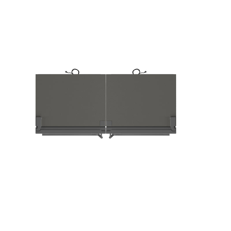 Load image into Gallery viewer, Forno Milano 2-Piece 62-Inch, Stainless Steel Freestanding Dual Bottom Freezer Refrigerator - FFFFD1787-60S