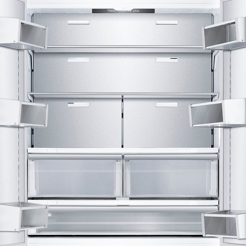 Load image into Gallery viewer, Forno Rivestito Panel Ready Refrigerator, French Door, 36 Inch, Energy Star, Fast Freeze