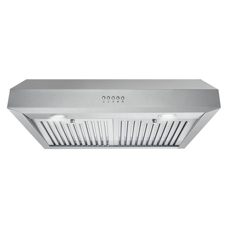 Load image into Gallery viewer, Cosmo 30 in. Ducted Under Cabinet Range Hood in Stainless Steel with LED Lighting and Permanent Filters