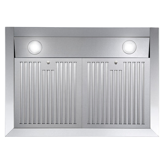Cosmo 30 in. Ducted Under Cabinet Range Hood in Stainless Steel with LED Lighting and Permanent Filters