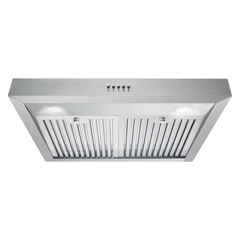 Load image into Gallery viewer, Cosmo 30 in. Ducted Under Cabinet Range Hood in Stainless Steel with LED Lighting and Permanent Filters