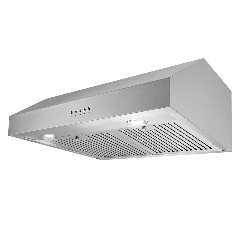 Load image into Gallery viewer, Cosmo 30 in. Ducted Under Cabinet Range Hood in Stainless Steel with LED Lighting and Permanent Filters