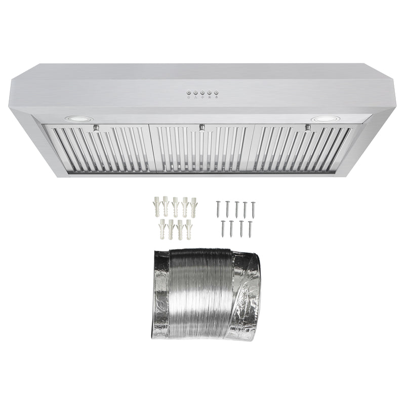 Load image into Gallery viewer, Cosmo 36 inch, Stainless Steel Under Cabinet Range Hood - UC36