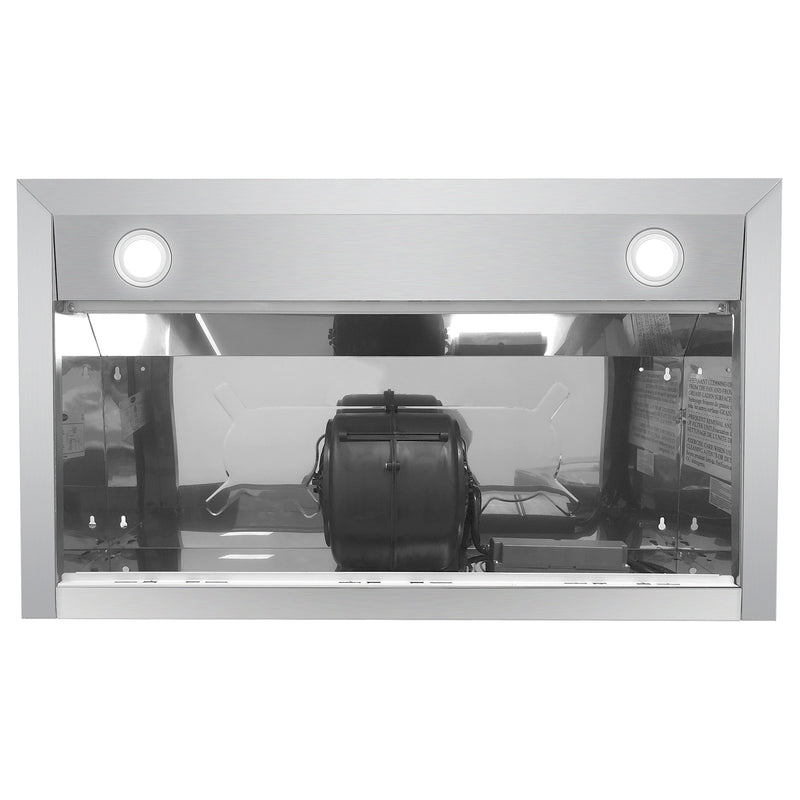 Load image into Gallery viewer, Cosmo 36 in. Under Cabinet Range Hood with Digital Touch Controls, 3-Speed Fan, LED Lights and Permanent Filters in Stainless Steel