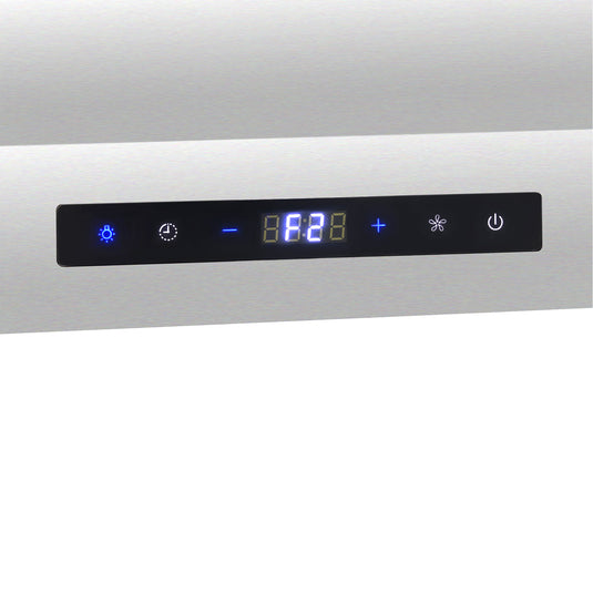 Cosmo 36 in. Under Cabinet Range Hood with Digital Touch Controls, 3-Speed Fan, LED Lights and Permanent Filters in Stainless Steel