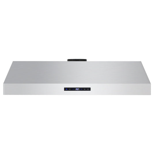 Cosmo 36 in. Under Cabinet Range Hood with Digital Touch Controls, 3-Speed Fan, LED Lights and Permanent Filters in Stainless Steel