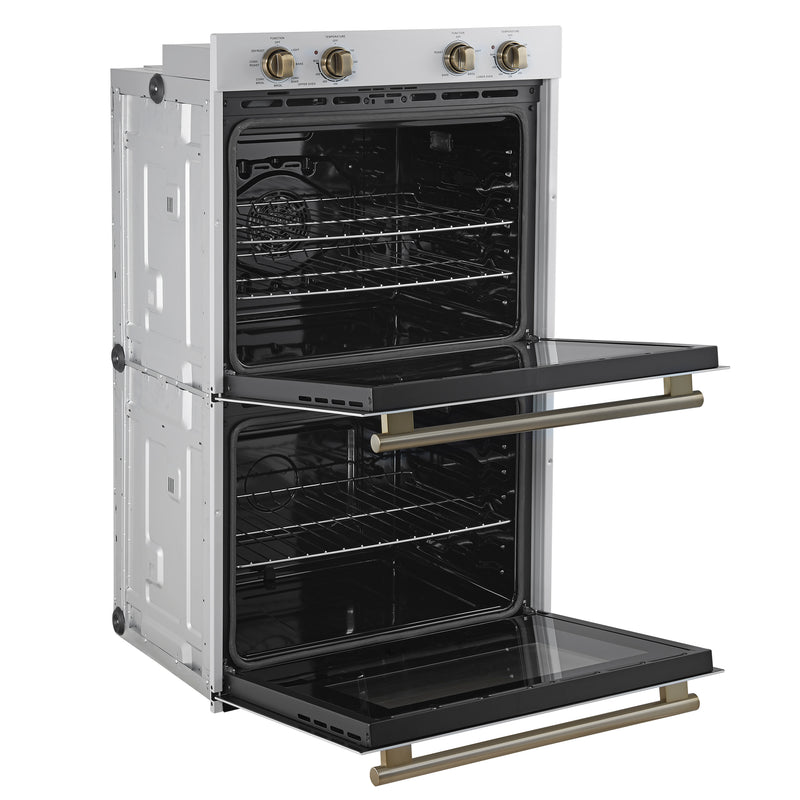 Load image into Gallery viewer, Forno Vomero 30-Inch, White Double Wall Oven - FBOEL1324-30WHT