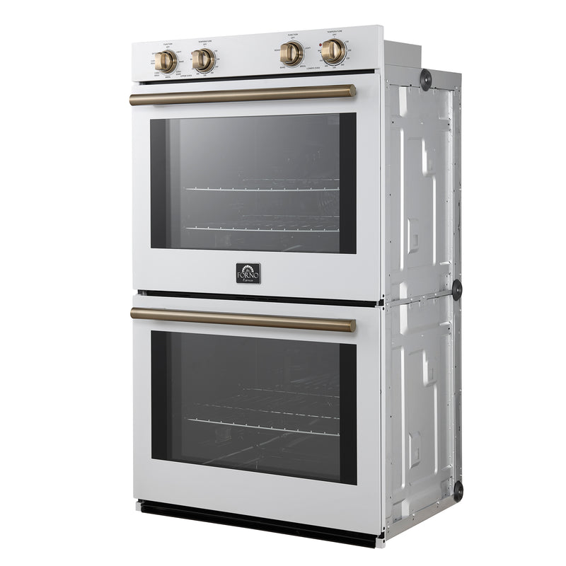 Load image into Gallery viewer, Forno Vomero 30-Inch, White Double Wall Oven - FBOEL1324-30WHT