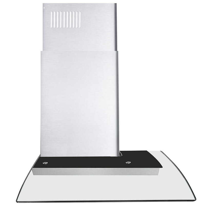 Load image into Gallery viewer, Cosmo 36 in. Ducted Wall Mount Range Hood in Stainless Steel with Touch Controls, LED Lighting and Permanent Filters