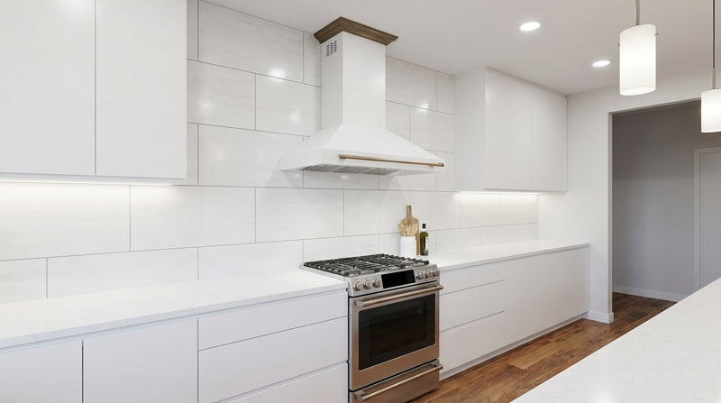 Load image into Gallery viewer, Forno Aria 48 Inch Wall-Mounted Range Hood in White