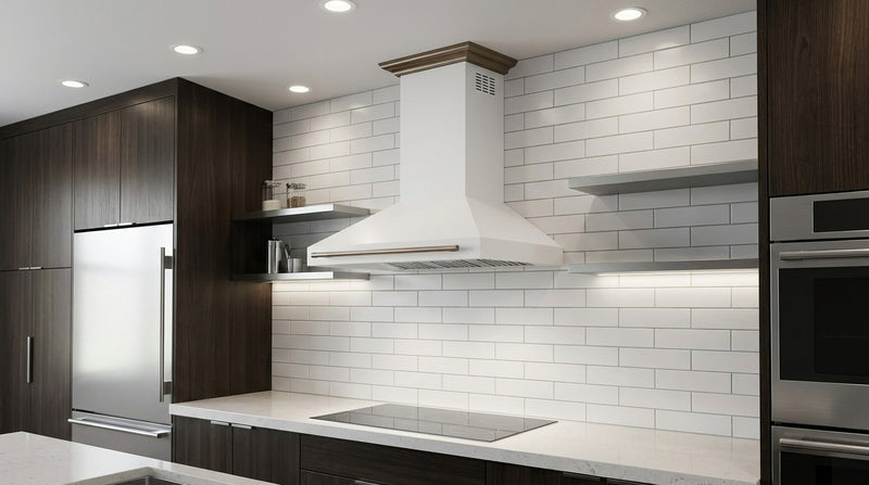 Load image into Gallery viewer, Forno Aria 48 Inch Wall-Mounted Range Hood in White