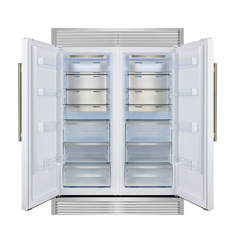 Load image into Gallery viewer, Forno Maderno 2-28-Inch, White Wide Convertible Refrigerator/Freezer - FFFFD1722-60SG-WHT
