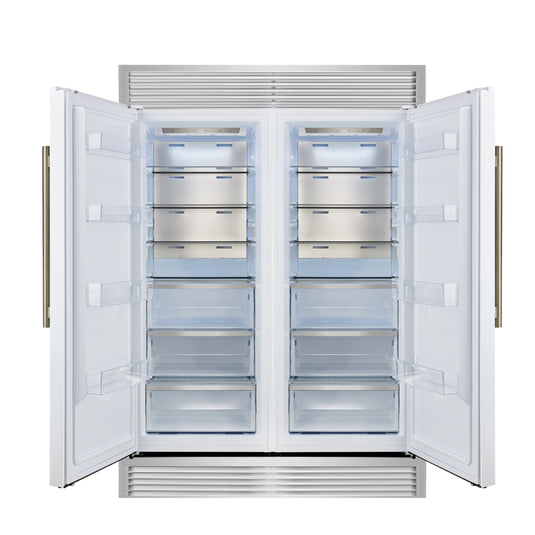 Forno Maderno 2-28-Inch, White Wide Convertible Refrigerator/Freezer - FFFFD1722-60SG-WHT