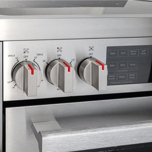 Cosmo Commercial-Style 30 inch, Stainless Steel Single Oven Electric Range - COS-305AERC