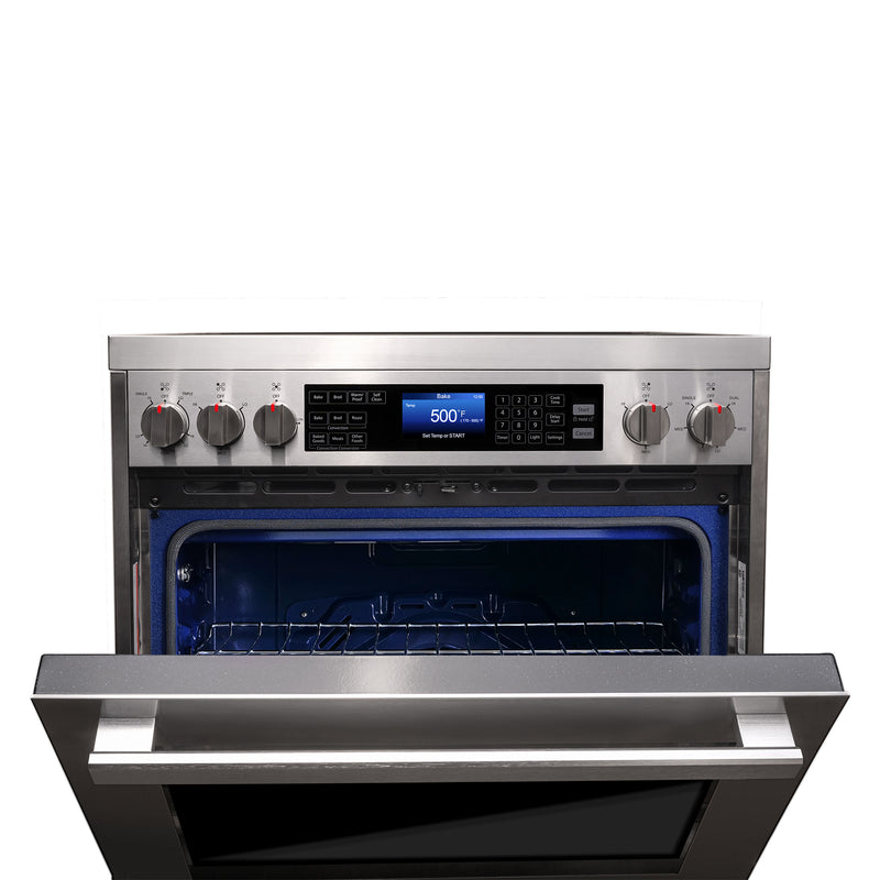 Load image into Gallery viewer, Cosmo Commercial-Style 30 inch, Stainless Steel Single Oven Electric Range - COS-305AERC
