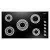 Cosmo 36 inch, Ceramic Glass Electric Cooktop with 5 Burners and Control Knobs - COS-365ECC