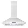 Cosmo 36 inch, Stainless Steel Ducted Island Range Hood with Permanent Filters - COS-63ISS90