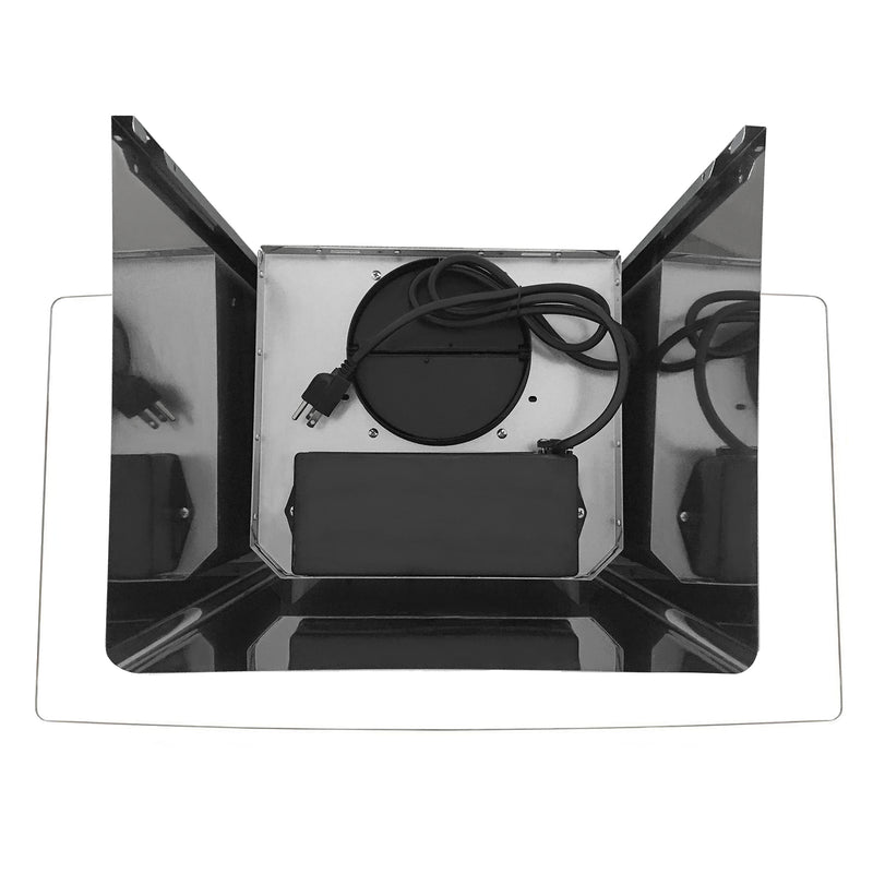 Load image into Gallery viewer, Cosmo 36 in. Ducted Wall Mount Range Hood in Stainless Steel with LED Lighting and Permanent Filters
