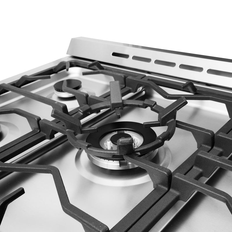 Load image into Gallery viewer, Cosmo 36 inch, Stainless Steel Single Oven Gas Range with 5 Burner Cooktops - COS-965AGC
