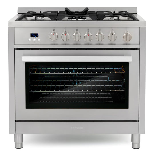 Cosmo 36 inch, Stainless Steel Single Oven Gas Range - COS-965AGFC