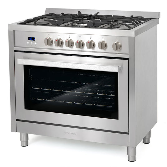 Cosmo 36 inch, Stainless Steel Single Oven Gas Range - COS-965AGFC