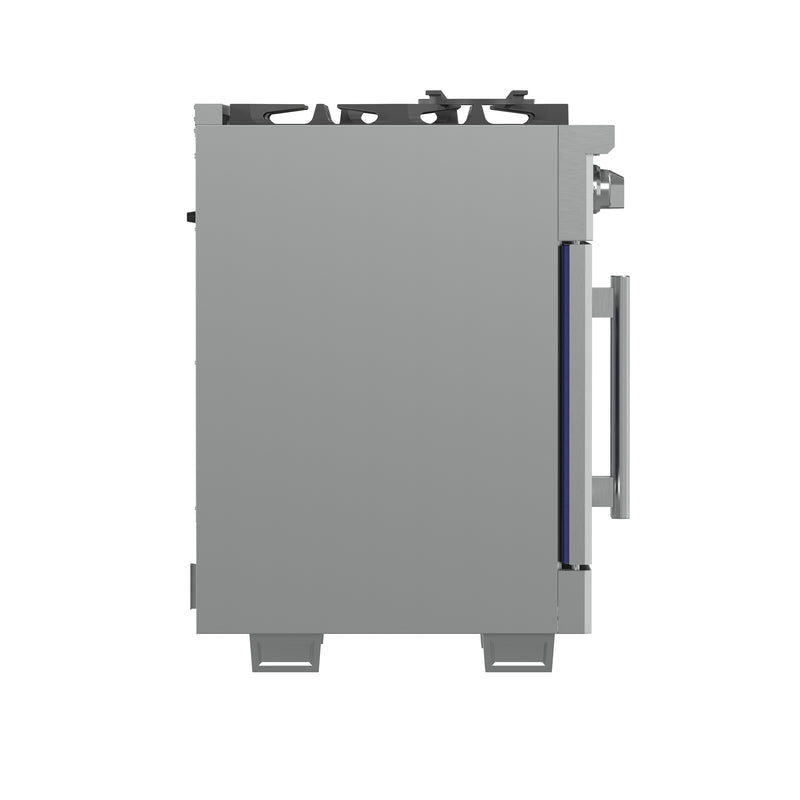 Load image into Gallery viewer, Forno Capriasca 30-Inch Freestanding French Door Gas Range, 4 Burners, Convection Oven, Energy Efficient
