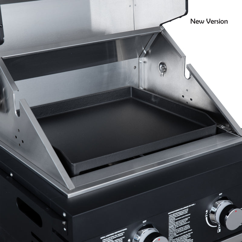 Load image into Gallery viewer, Forno All’Aperto 99,600 BTU Outdoor Kitchen, 5 Burners, Infrared Burners, Side Burner, Black Sintered Stone Countertops, Gas Pizza Oven, Sink Module, Bar &amp; Beverage Center
