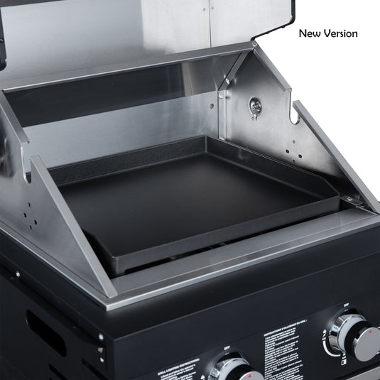 Forno All’Aperto 99,600 BTU Outdoor Kitchen, 5 Burners, Infrared Burners, Side Burner, Black Sintered Stone Countertops, Gas Pizza Oven, Sink Module, Bar & Beverage Center