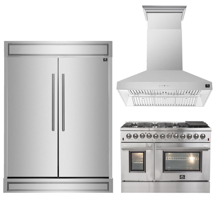 FORNO Premium 3-Piece Kitchen Bundle - FORNO Galiano 48