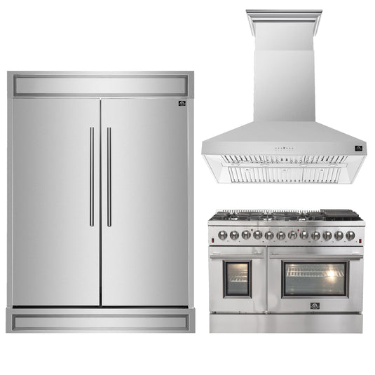 FORNO Premium 3-Piece Kitchen Bundle - FORNO Galiano 48