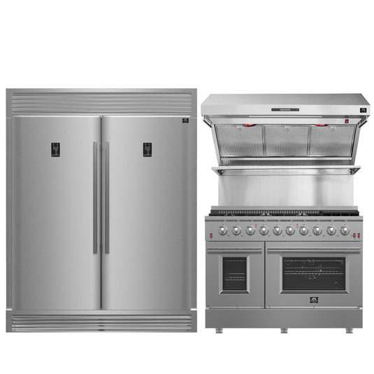 FORNO Premium 3-Piece Kitchen Bundle - FORNO Galiano 48