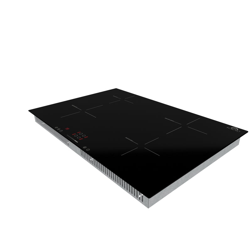 Load image into Gallery viewer, Forno Parco 30-Inch Induction Cooktop, 4 Zones, 7,200W Total Power, Touch Control, 9 Power Levels, Booster Function
