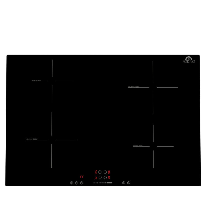 Load image into Gallery viewer, Forno Parco 30-Inch Induction Cooktop, 4 Zones, 7,200W Total Power, Touch Control, 9 Power Levels, Booster Function

