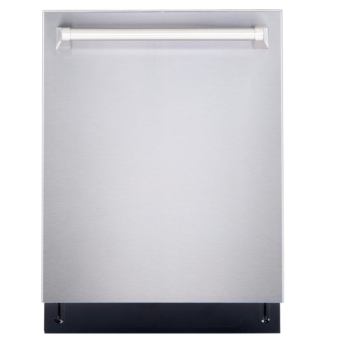 Cosmo DIS6502 Top Control Built-In Tall Tub Dishwasher Fingerprint Resistant, 24 inch, Stainless Steel