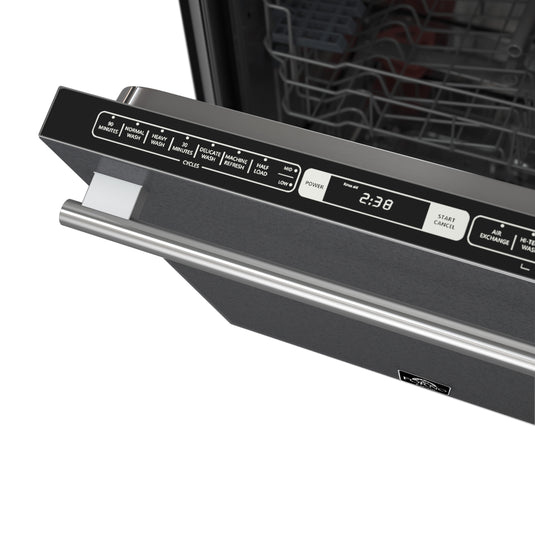 Forno Romano Espresso 24-Inch, Black Built-In Dishwasher - FDWBI8035-24BLK