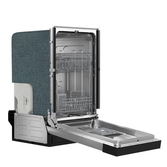 Forno Polo 18-Inch, Stainless Steel Built-In Dishwasher - FDWBI8041-18S