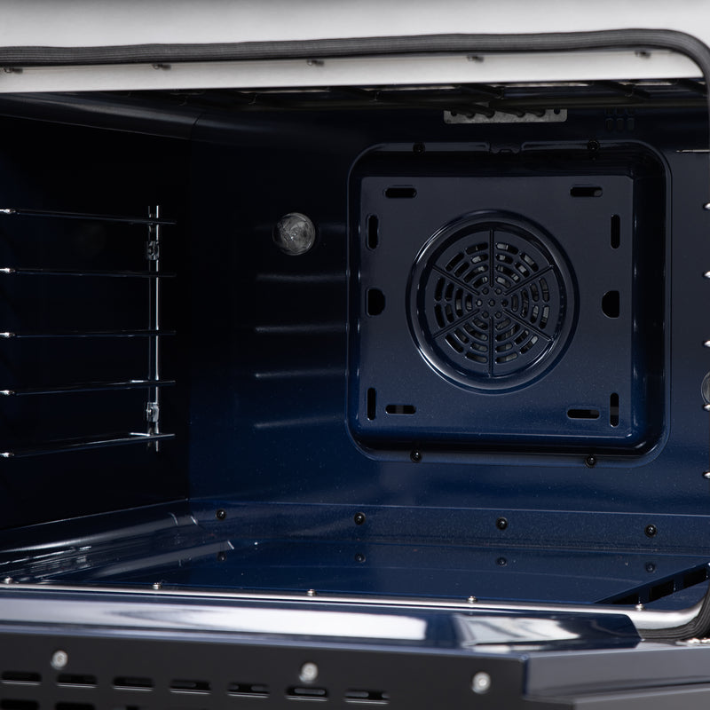 Load image into Gallery viewer, Forno Massimo 30-Inch, Black Freestanding Dual Fuel Range with 4 Burners - FFSGS6125-30BLK
