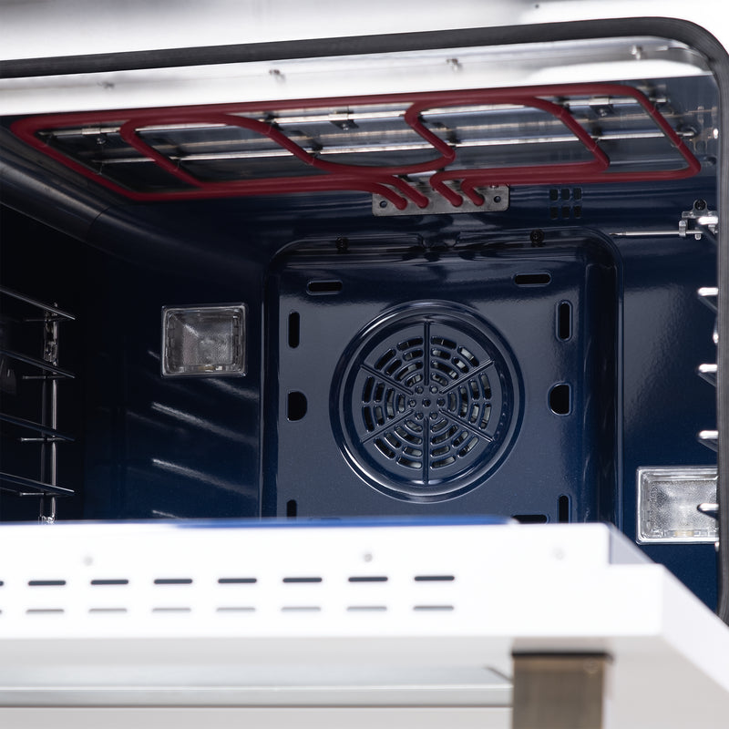 Load image into Gallery viewer, Forno Capriasca 48 Inch, White Freestanding French Door Dual Fuel Range with 8 Burners - FFSGS6387-48WHT
