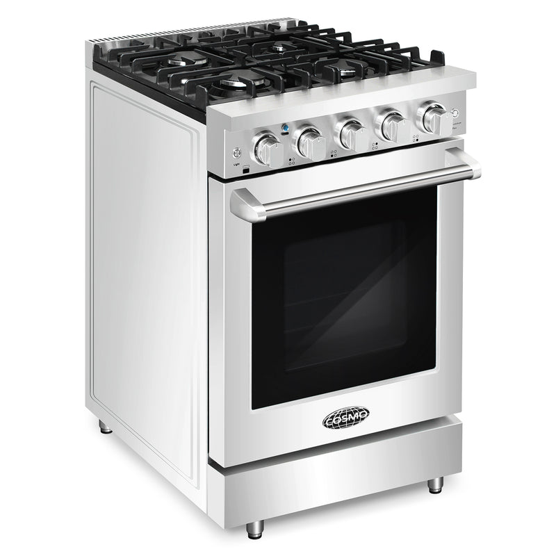 Load image into Gallery viewer, Cosmo 24 inch, Stainless Steel Slide-In Gas Range - COS-EPGR244
