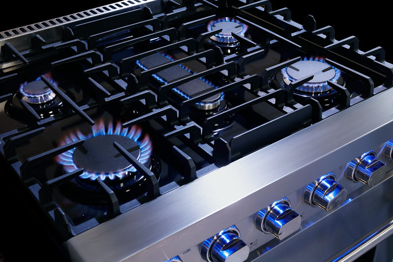 Load image into Gallery viewer, Cosmo 30 inch, Stainless Steel Slide-In Gas Range - COS-EPGR304
