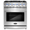 Cosmo 30 inch, Stainless Steel Slide-In Gas Range - COS-EPGR304