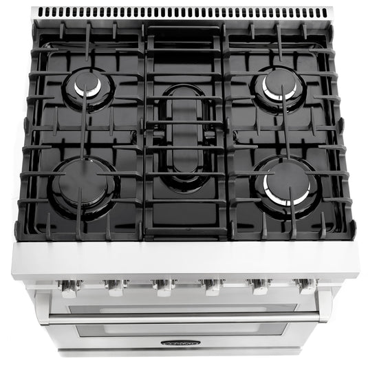 Cosmo 30 inch, Stainless Steel Slide-In Gas Range - COS-EPGR304