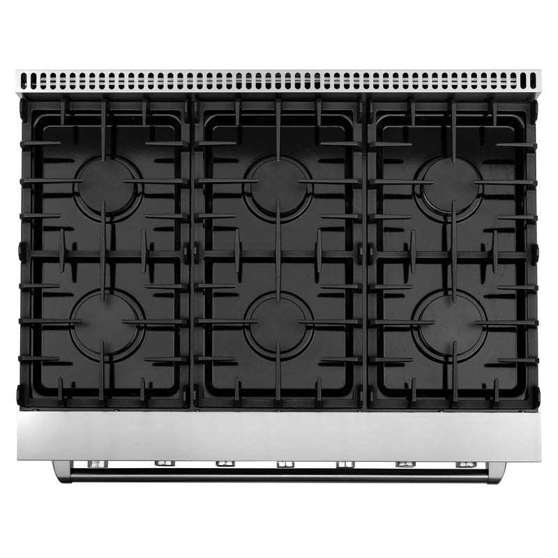 Load image into Gallery viewer, Cosmo Commercial 36 inch, Stainless Steel Gas Range - COS-EPGR366
