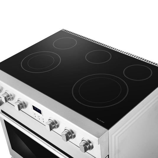 Cosmo Commercial Style 36 inch, Stainless Steel Electric Range - COS-ERC365KBD