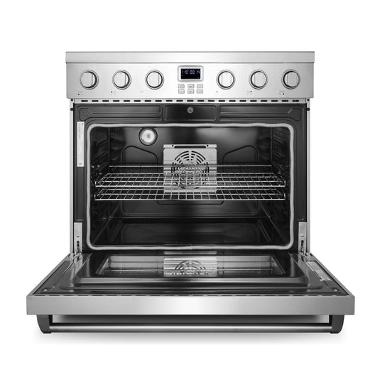 Cosmo Commercial Style 36 inch, Stainless Steel Electric Range - COS-ERC365KBD