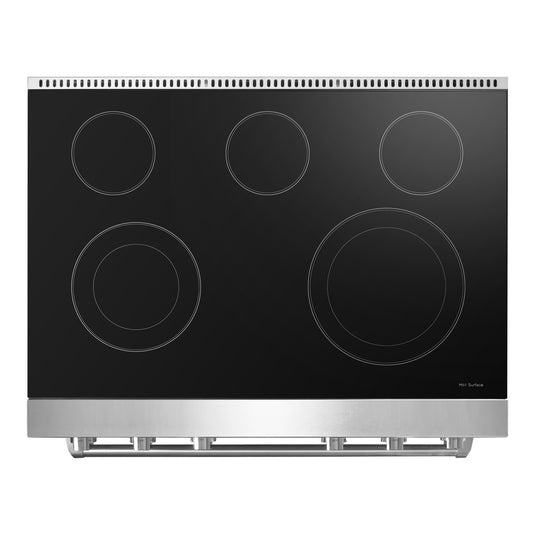 Cosmo Commercial Style 36 inch, Stainless Steel Electric Range - COS-ERC365KBD