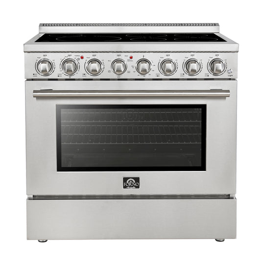 Forno Paolo 36 Inch, Stainless Steel Freestanding Electric Range - FFSEL6011-36